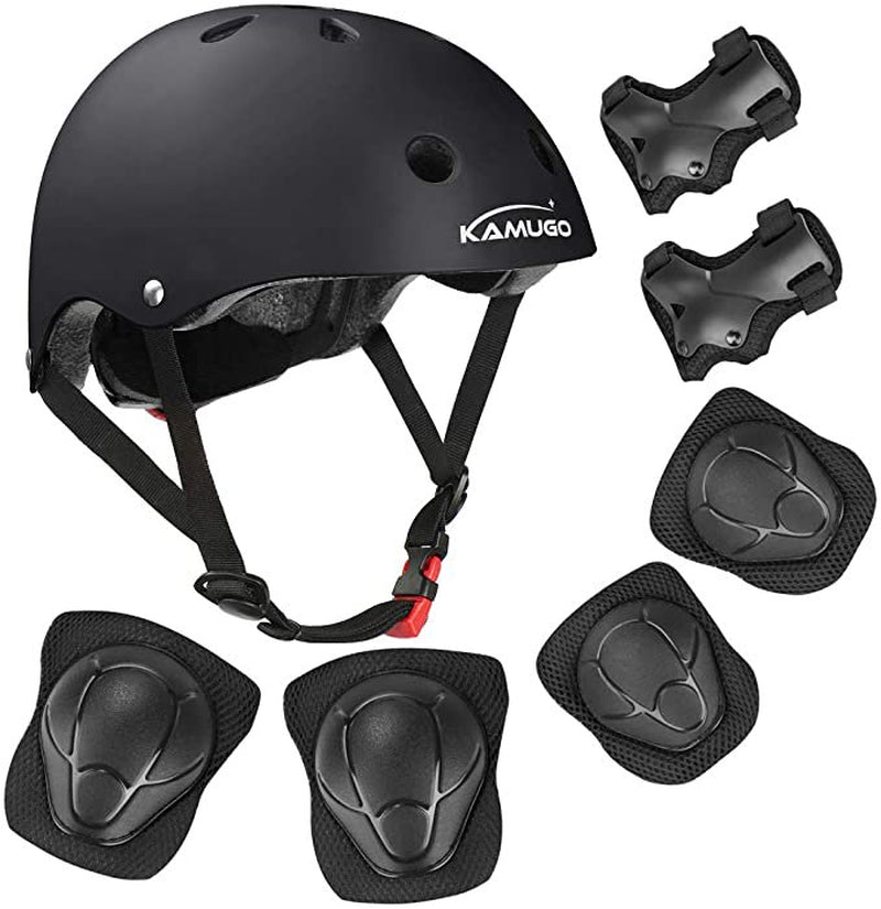 KAMUGO Helmets for Kids Combo Black
