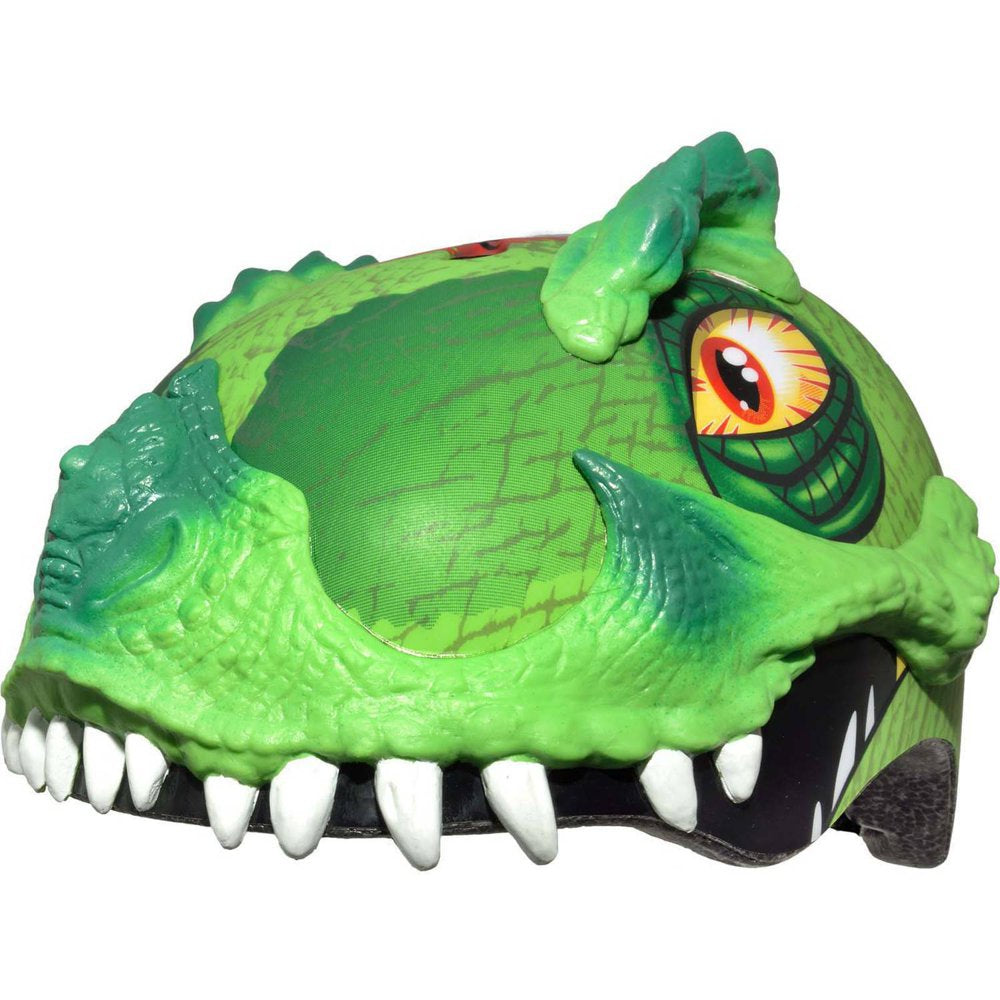Raskullz T-Rex Awesome Green Helmet, Child 5+ (50-54Cm)