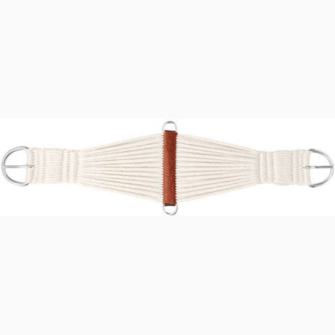 Mustang White Austin Roper Cinch