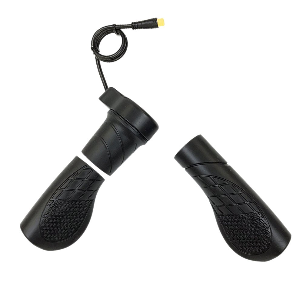 Chamat Waterproof Electric Bicycle Throttle Grip Speed Control Handle Bar for Electric Bike/Scooter/Tricycle Accessories