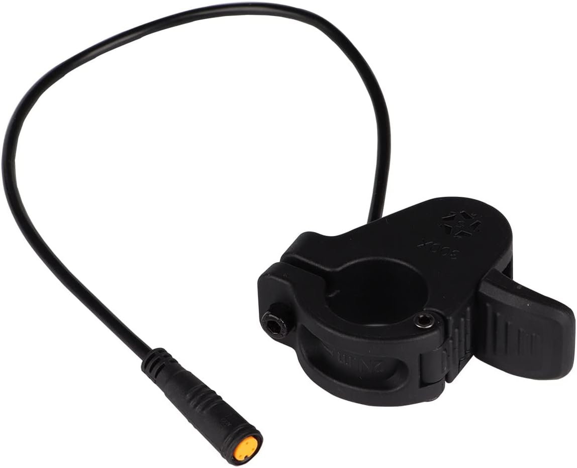 LGEGE Thumb Throttle for BAFANG Motor Kit - Newest 300x Finger Speed Accelerator Compatible with BAFANG Mid Drive Electric Bike, Waterproof 3PIN Female Plug for BBS01 BBS02 BBSHD Motor eBike