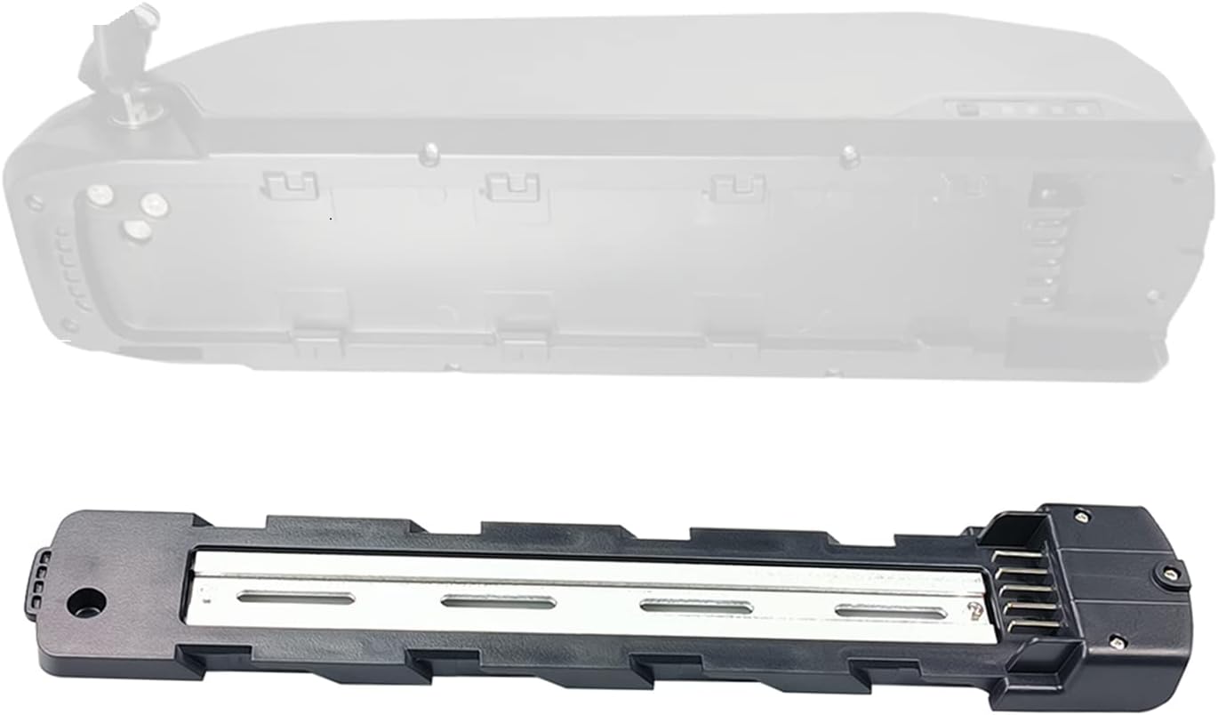 Polly Shark DP-6 DP-9 Electric Bike Battery Bottom Base Bracket Holder for 36V/48V/52V 5pin Downtube Ebike Battery Mounting Plate Bracket with XT60 Connector