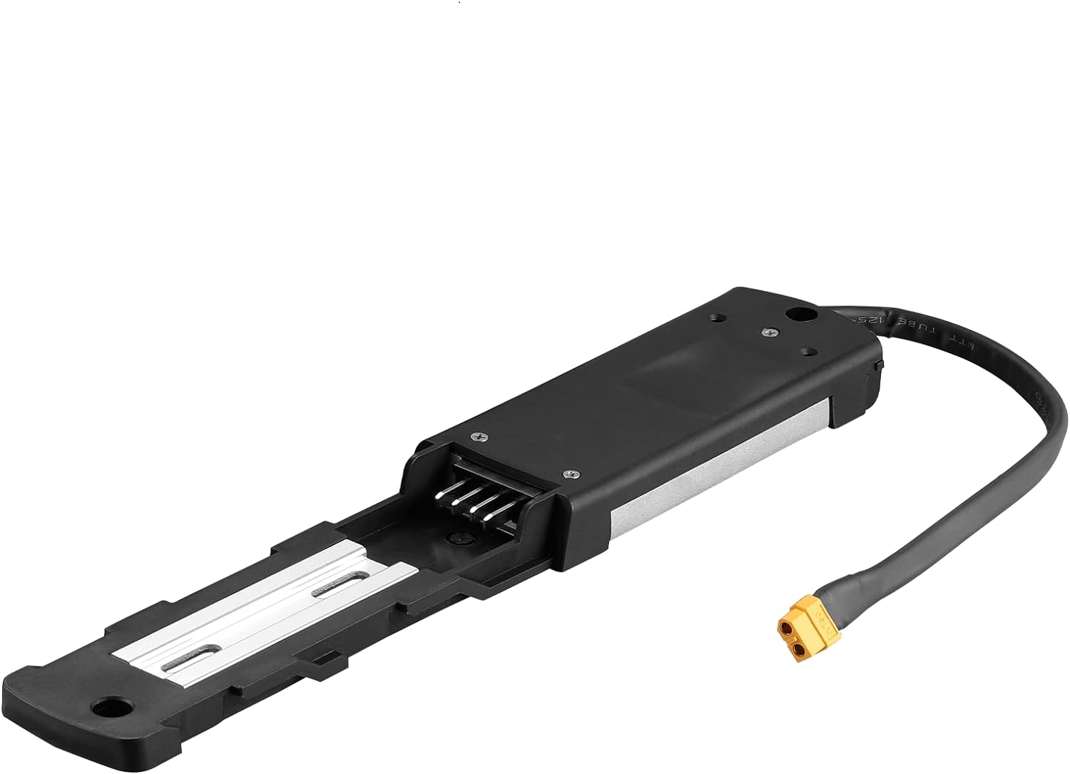 Electric Bike Battery Base Bottom Holder for 36V/48V/52V Hailong 4 or 5pin Downtube Ebike Battery Mounting Plate Bracket with XT60 Connector