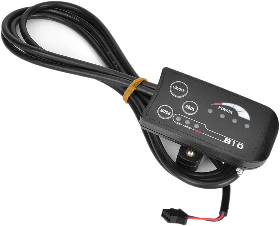 LED Display，Acouto Electric Bicycle 810 LED Display With 4-Wire Cable Control Panel