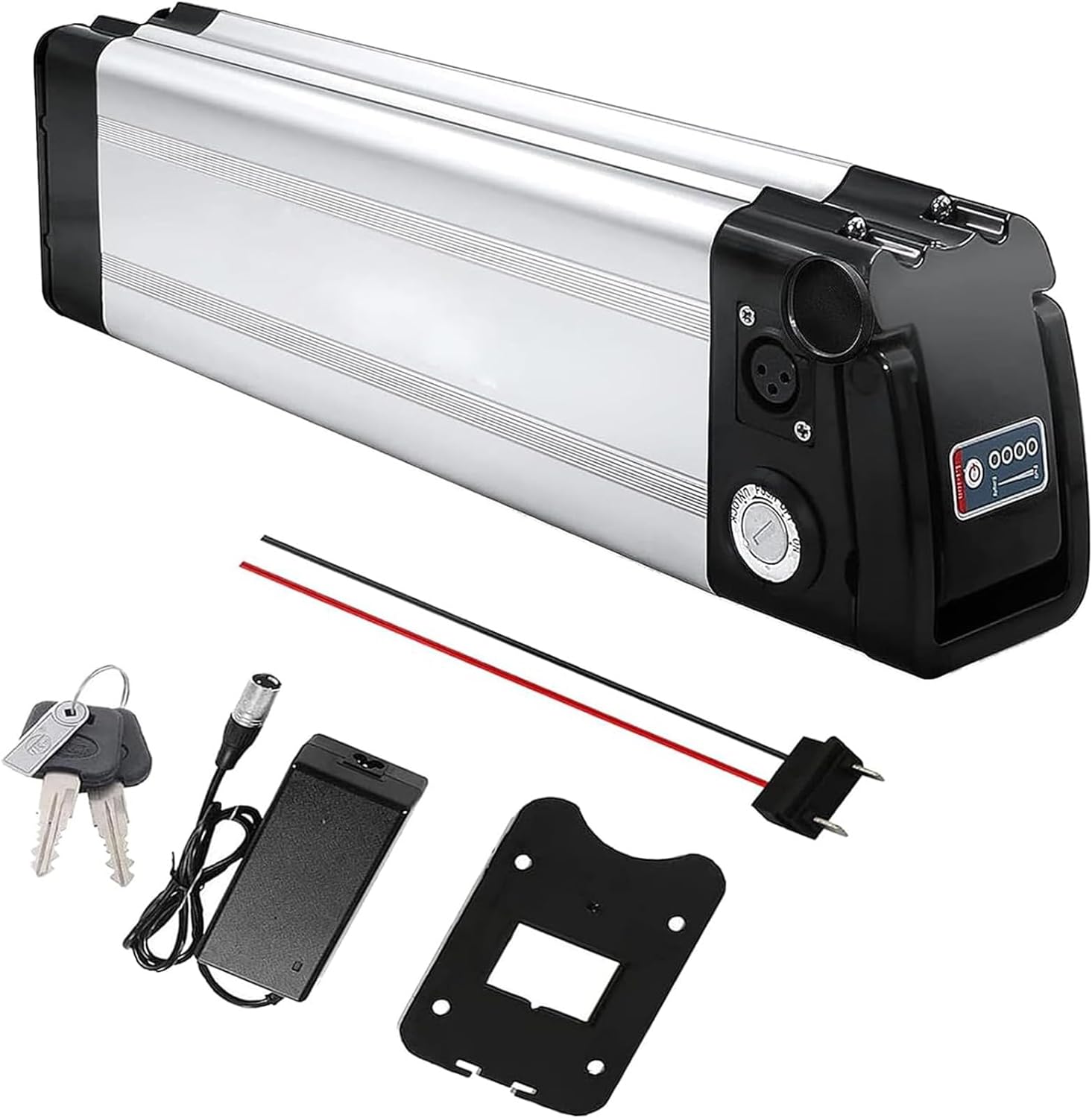 24V Ebike Battery 8AH 10AH 13AH 15AH 20AH Mountain Bike Lithium Li-Ion Battery Pack, BMS for 200-750W Electric Bicycles Motor,24V8AH