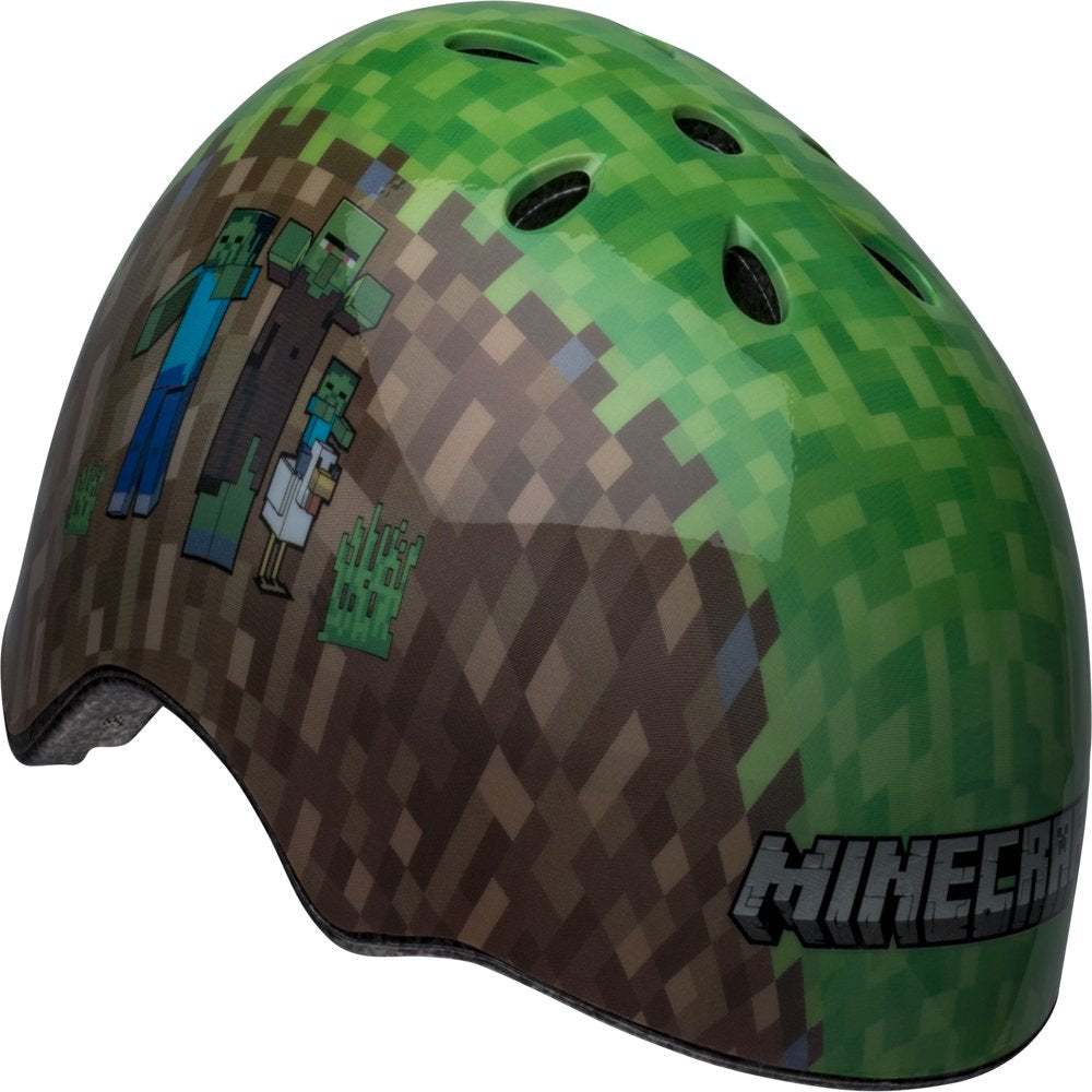 Minecraft Survival Mode Bike Helmet, Child 5+ (50-54 Cm)