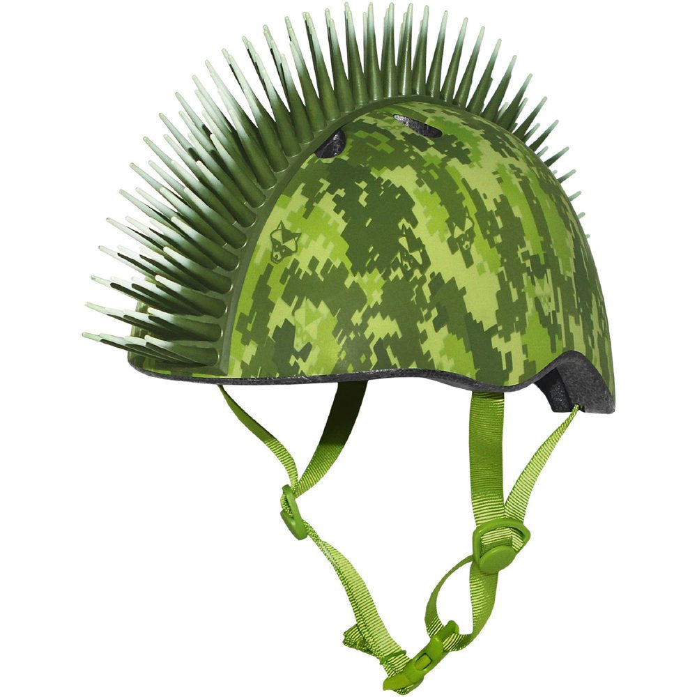 Raskullz Hawk Mohawk Black Bike Helmet, Child 5+ (50-54Cm)