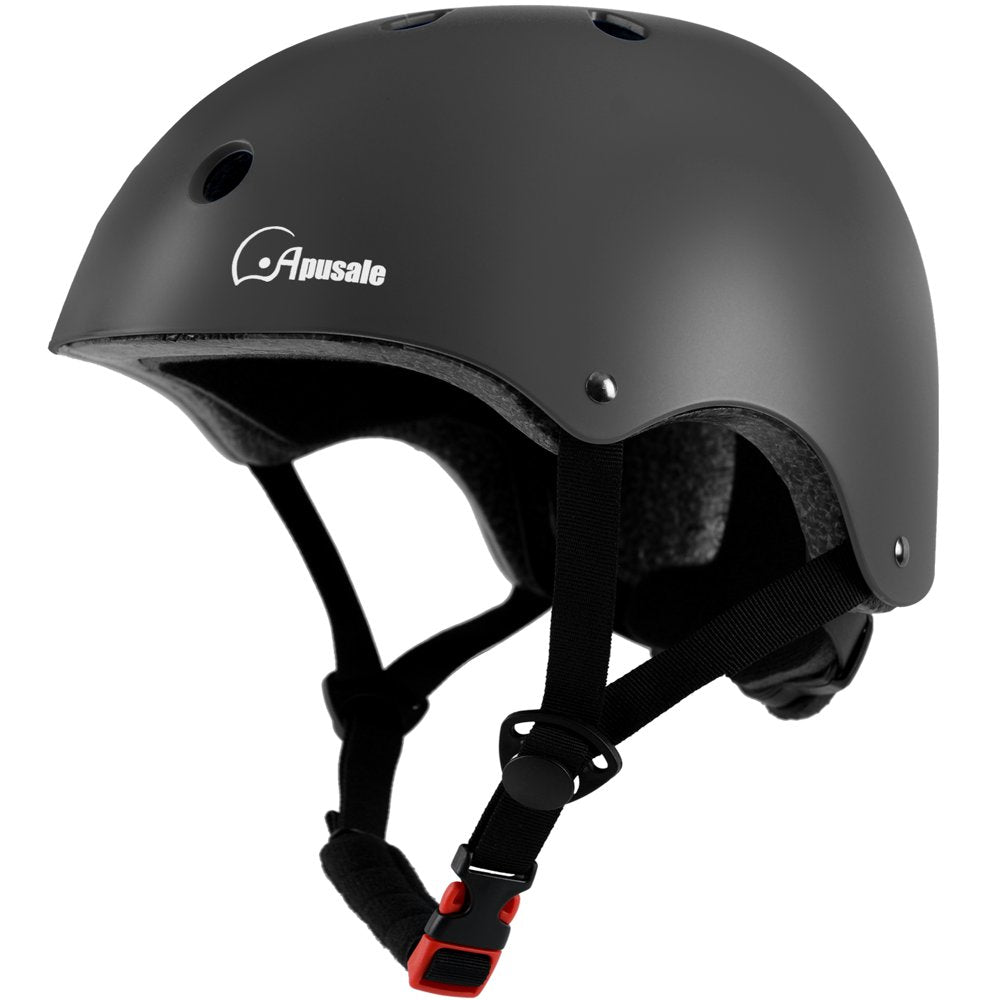 Apusale Kids Bike Helmet, for Scooter Skateboard Cycling Roller Skating, Adjustable Size