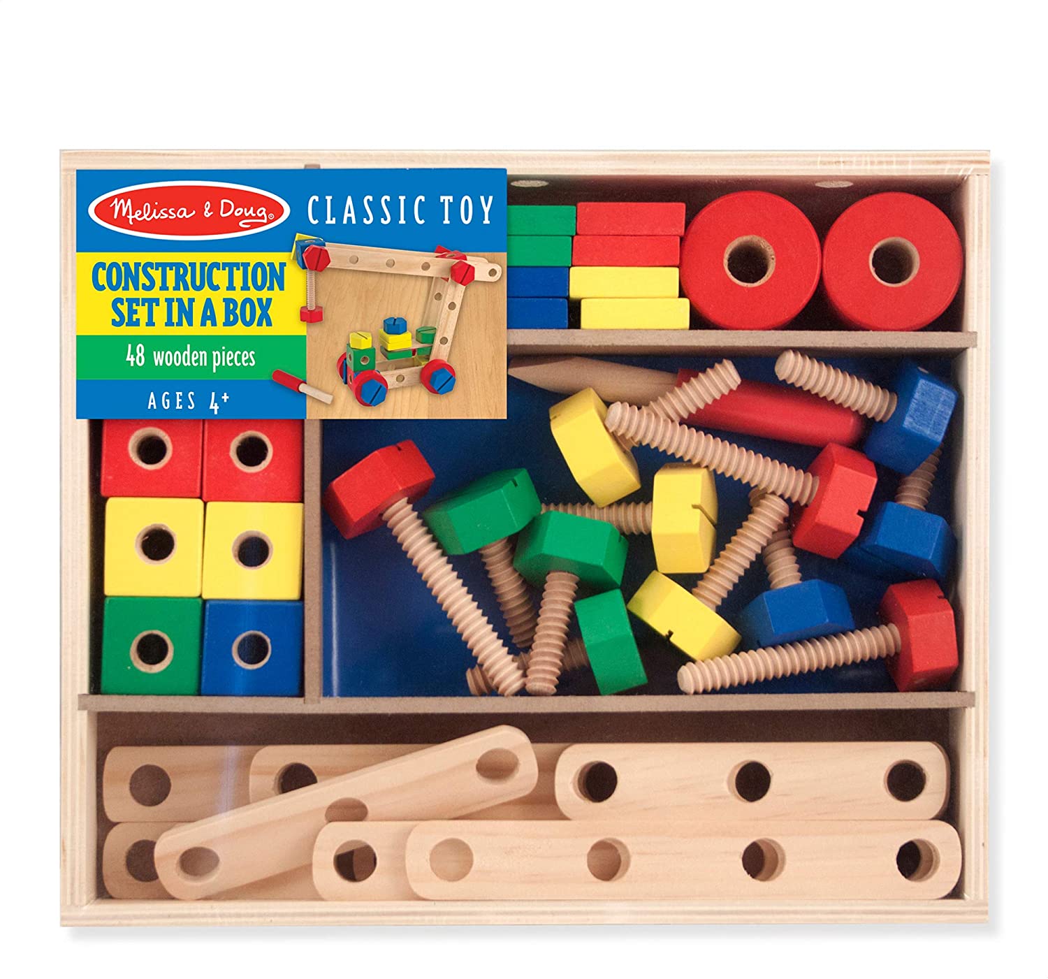 Melissa & Doug Construction Building Set in the Box