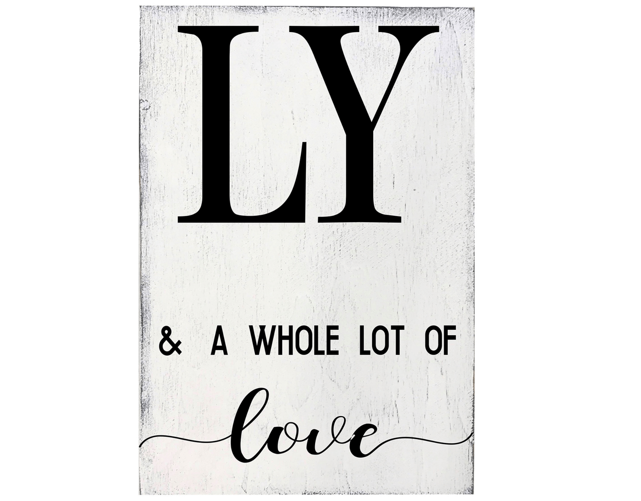 Family 3 piece wall sign