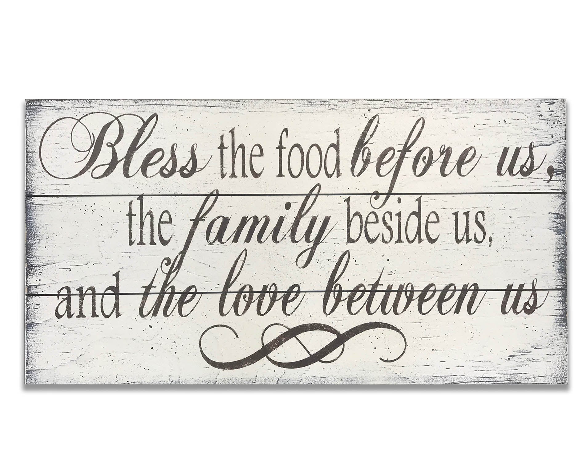 Bless The Food Before Us Dining Room Wall Decor