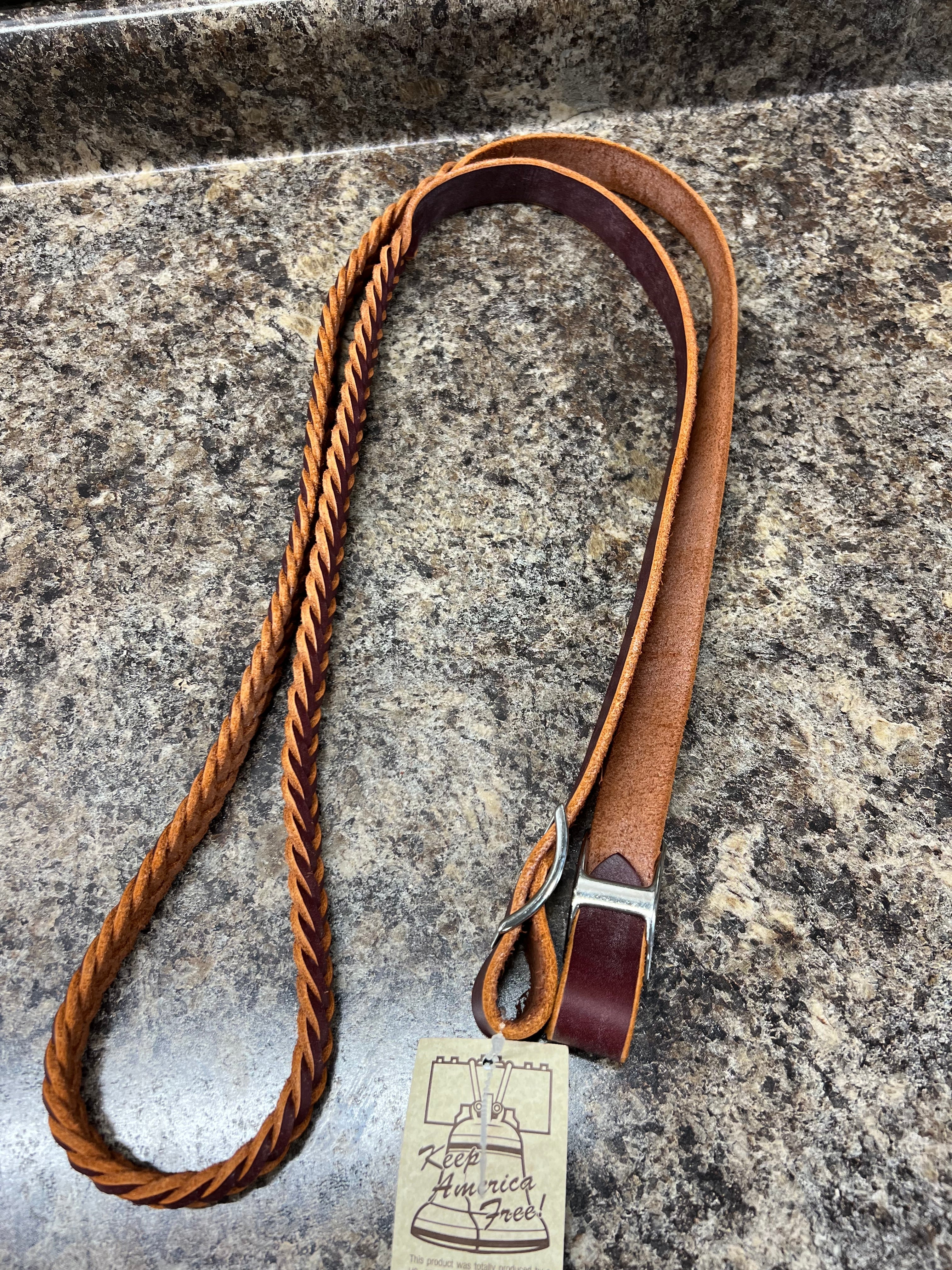 Jerry Beagley Braided Barrel Reins