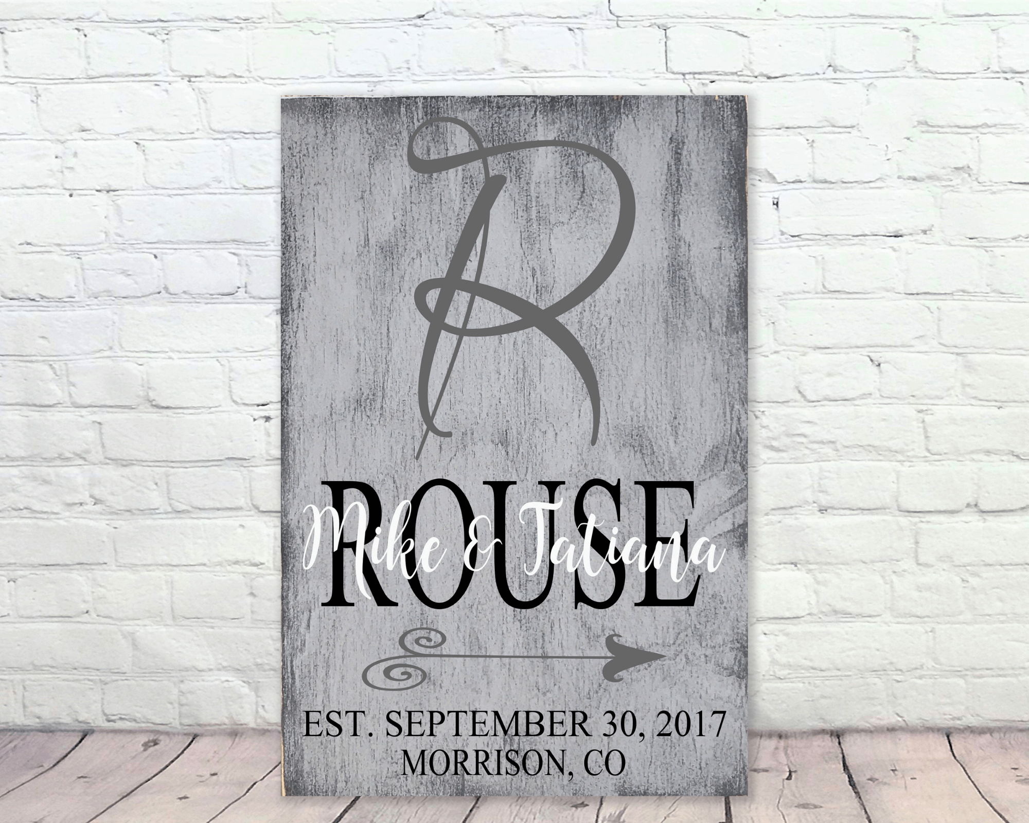 Personalized Name Sign