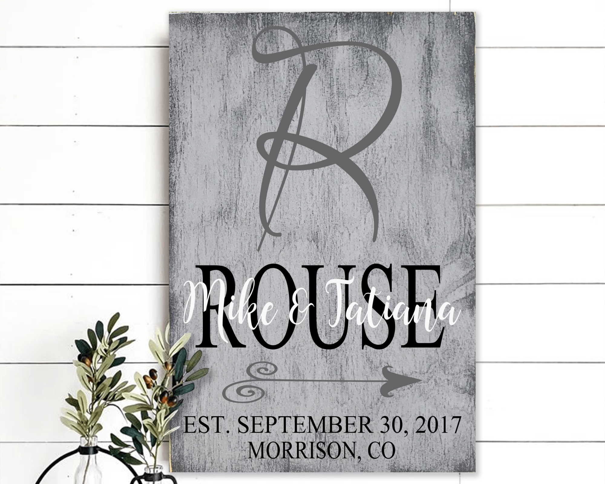 Personalized Name Sign