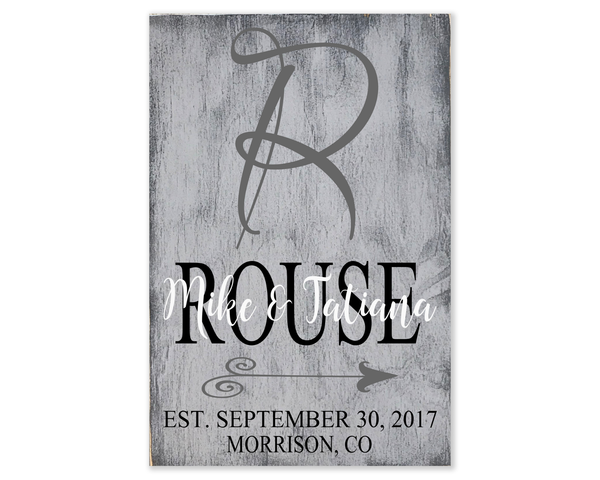 Personalized Name Sign