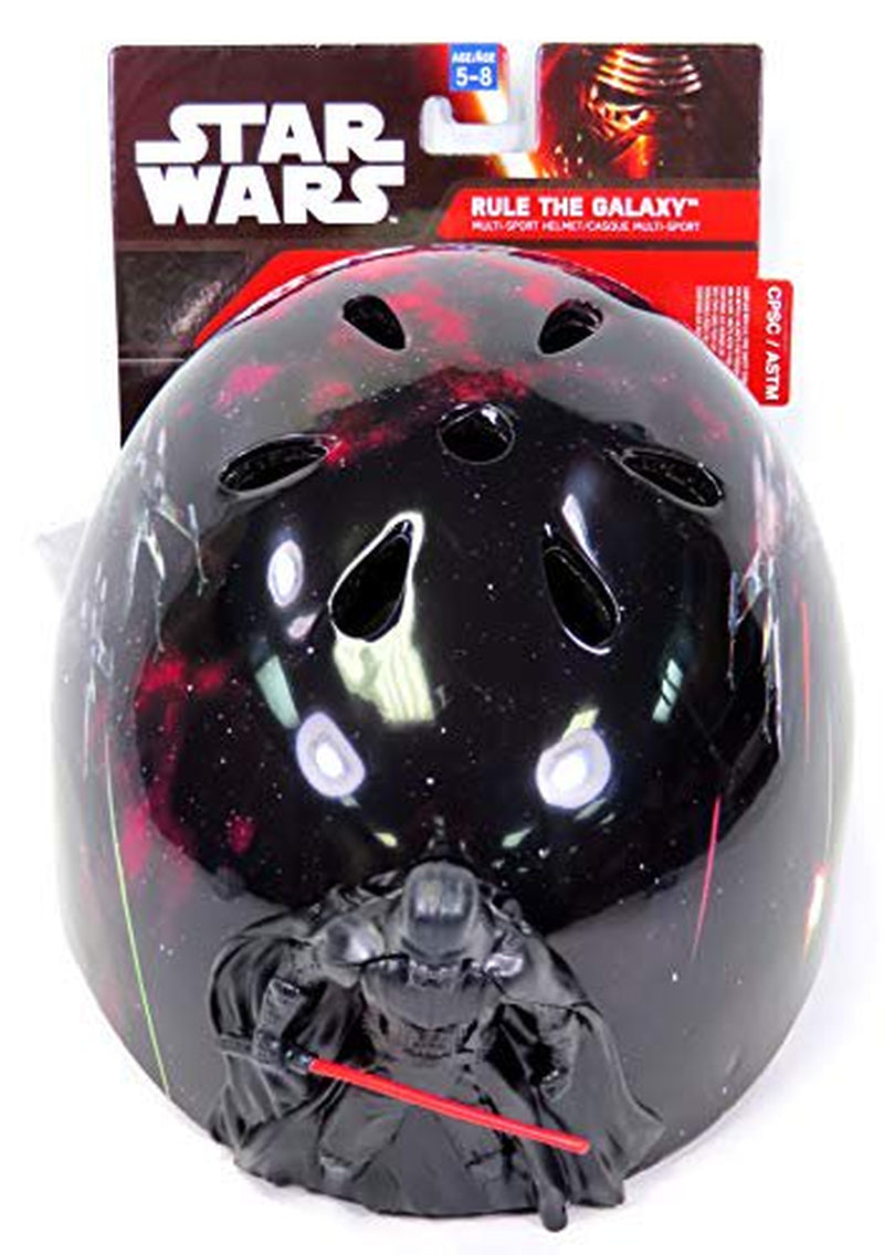 Bell Multi Sport Bike Helmet Star Wars Darth Vader Figure