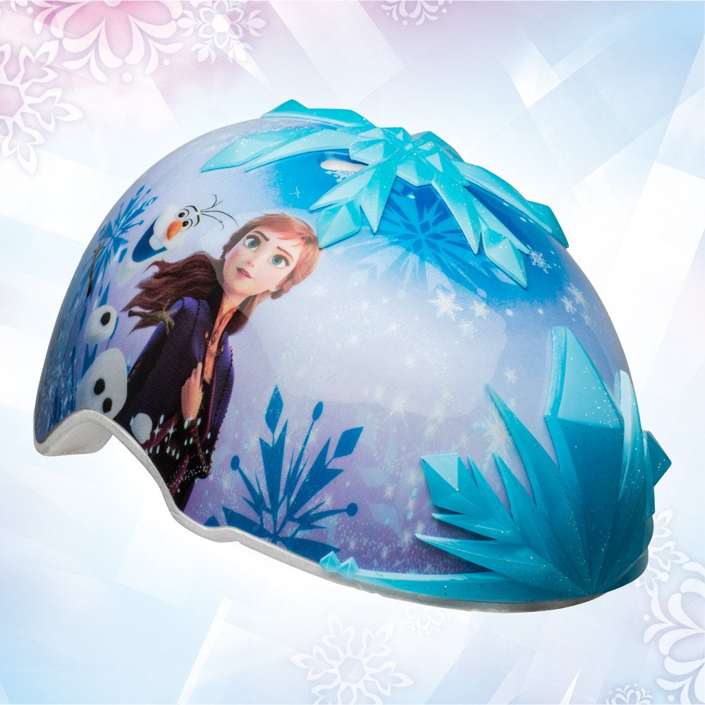 Bell Disney Frozen 2 3D Snowflakes Multisport Helmet, Child 5+ (50-52 Cm)