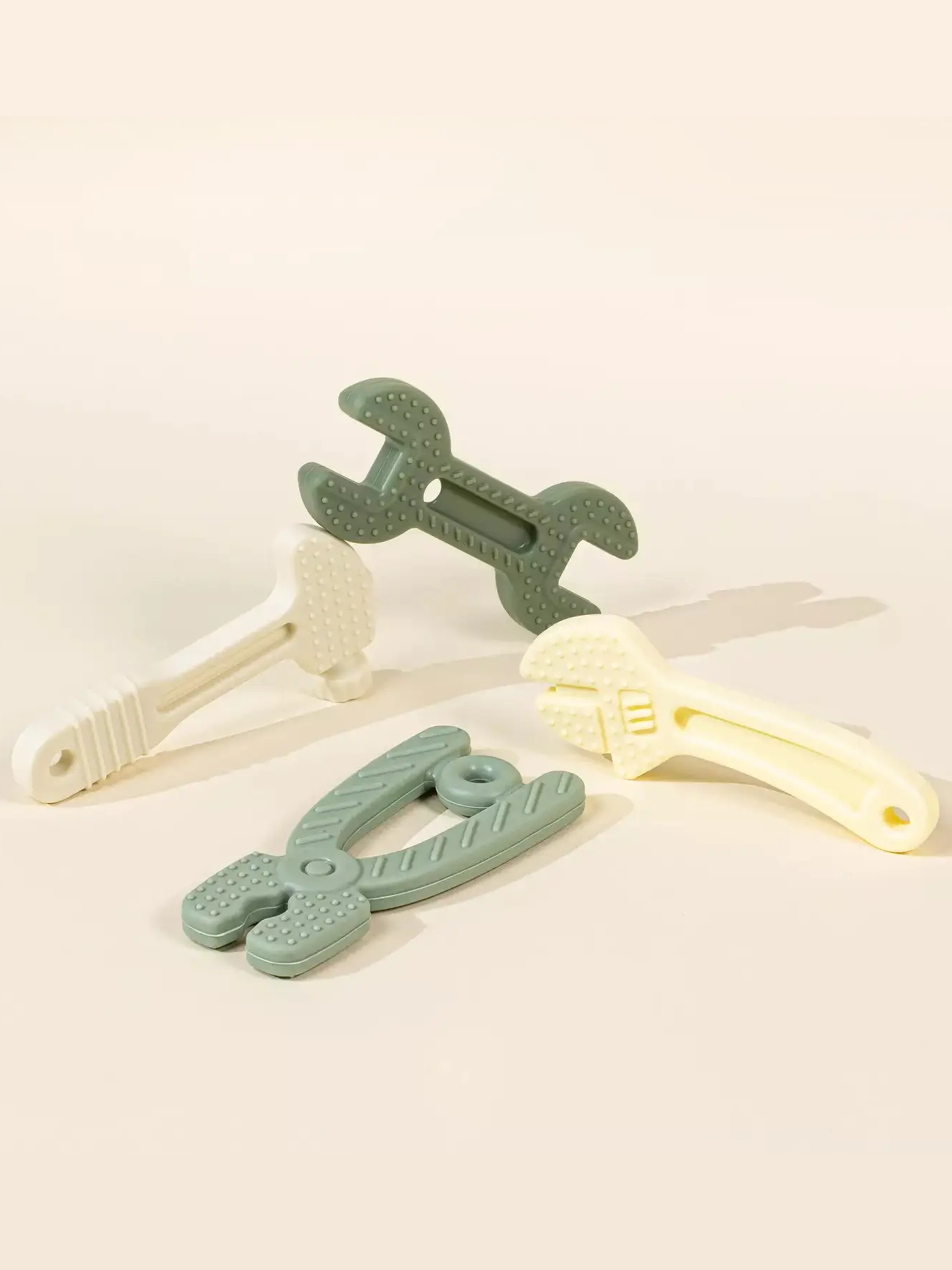 4 Piece Set Silicone Play Tools