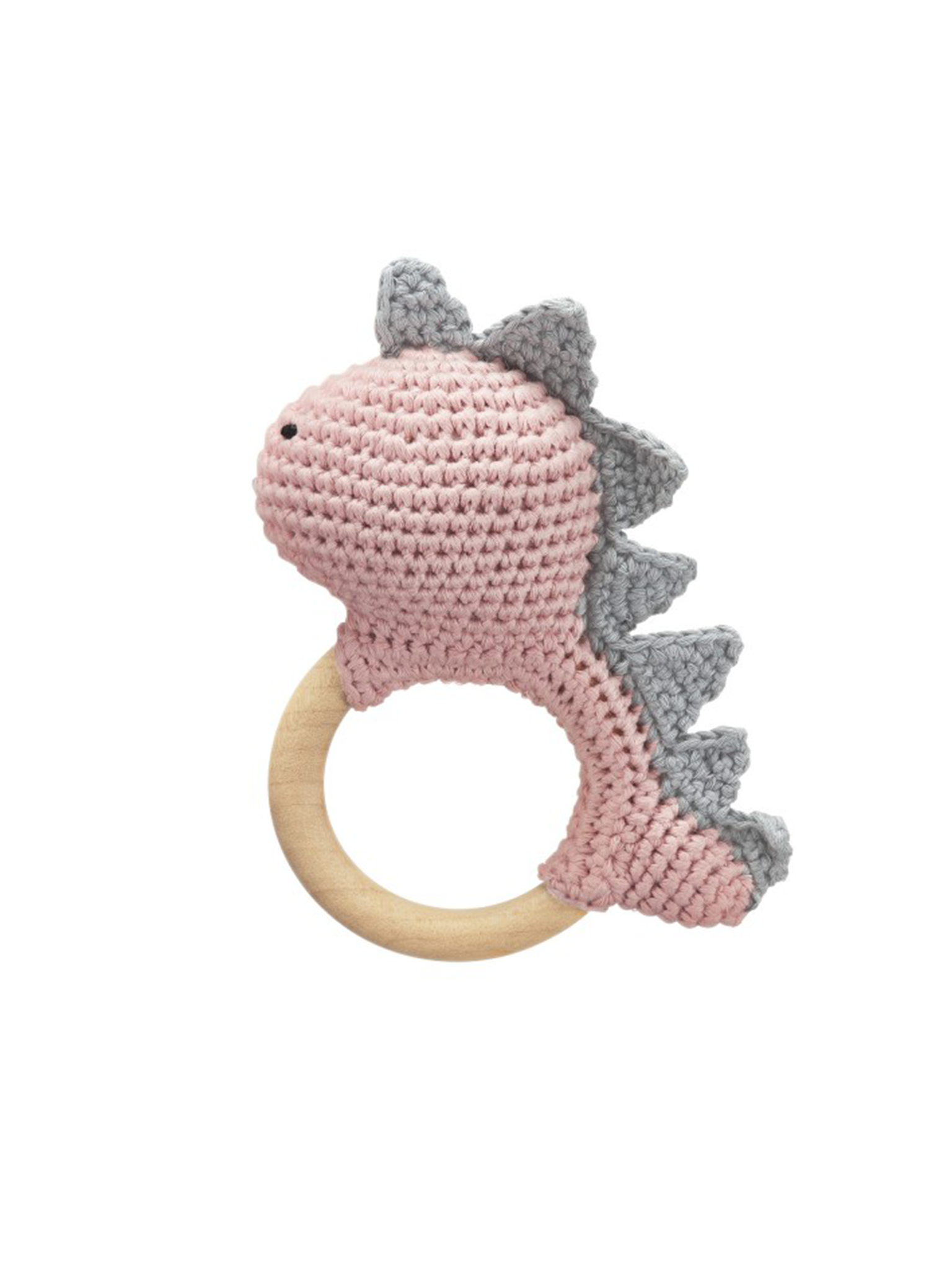 Dino Rattle Teething Ring