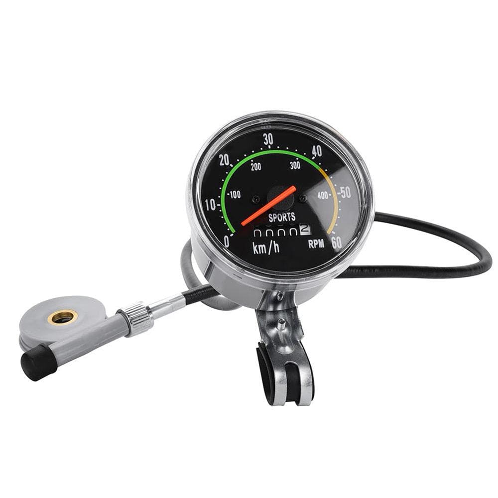 Mgaxyff Bike Speedometer,General Mechanical Bicycle Computer Odometer Cycling Stopwatch Cyclocomputer for for 26/27.5/28/29 in Bicycle or Tricycle