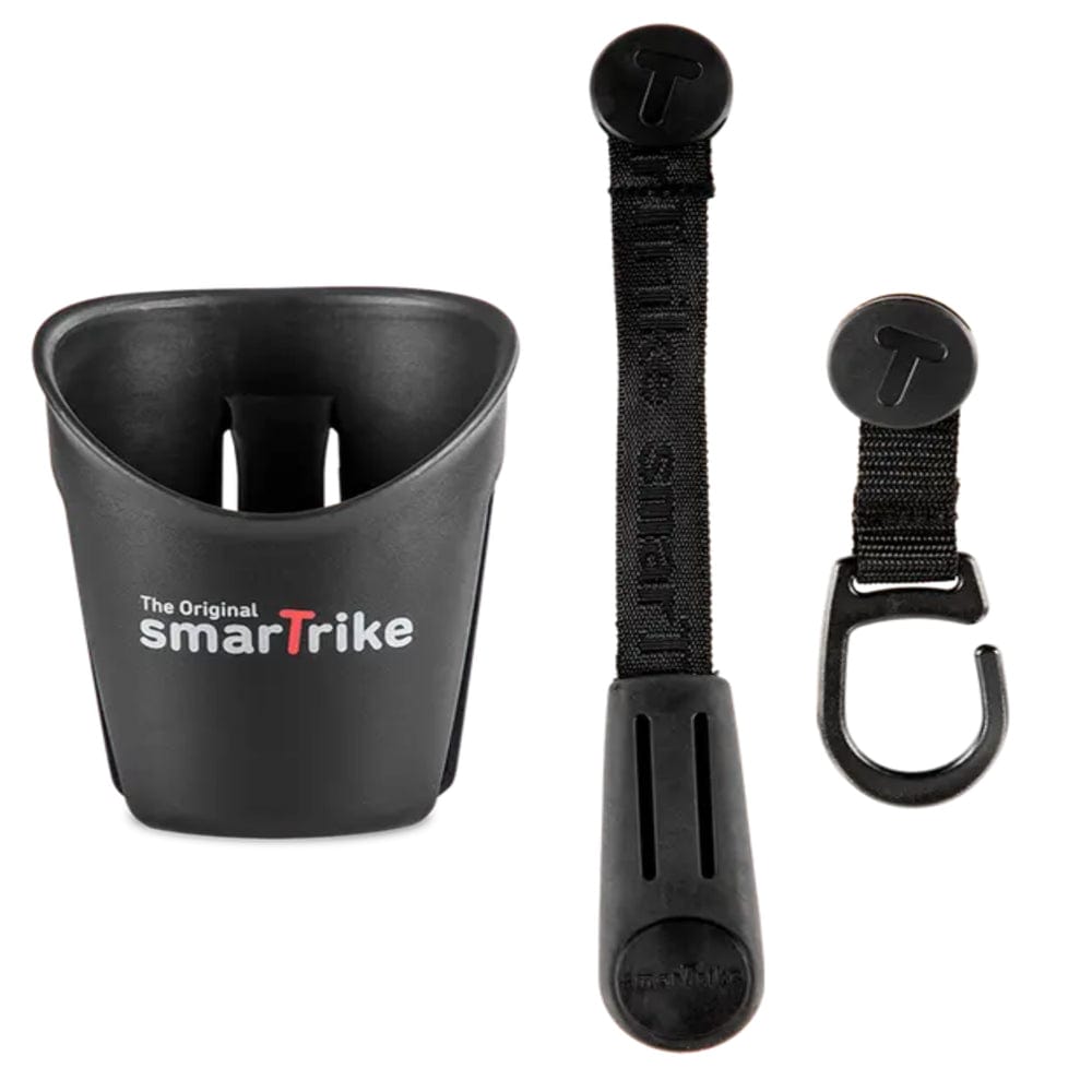 Smartrike Smartkit Premium Accessories Set for STR Trikes - 3 Piece Set - Black