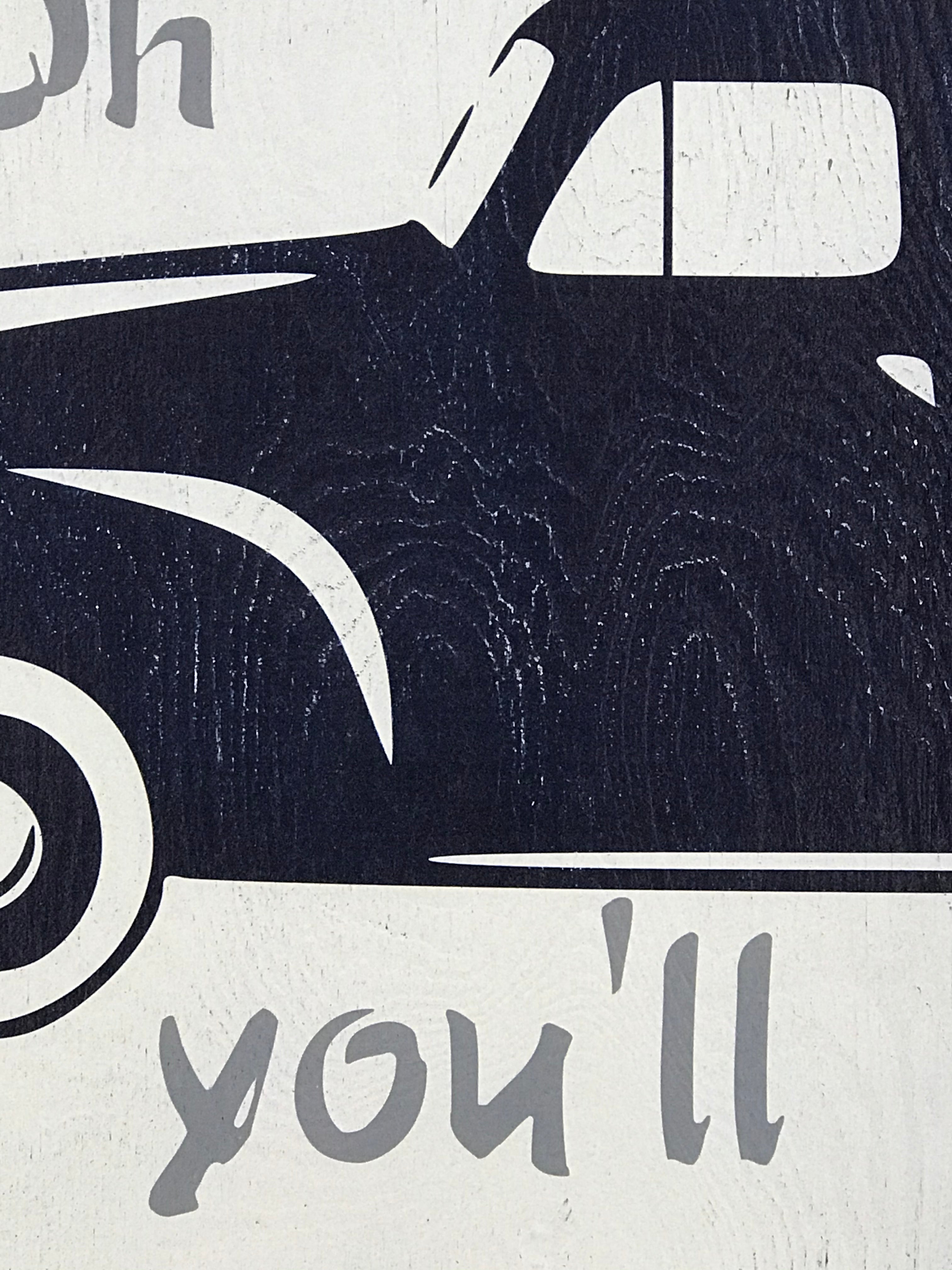 Boys Nursery Decor Vintage Truck Wood Sign